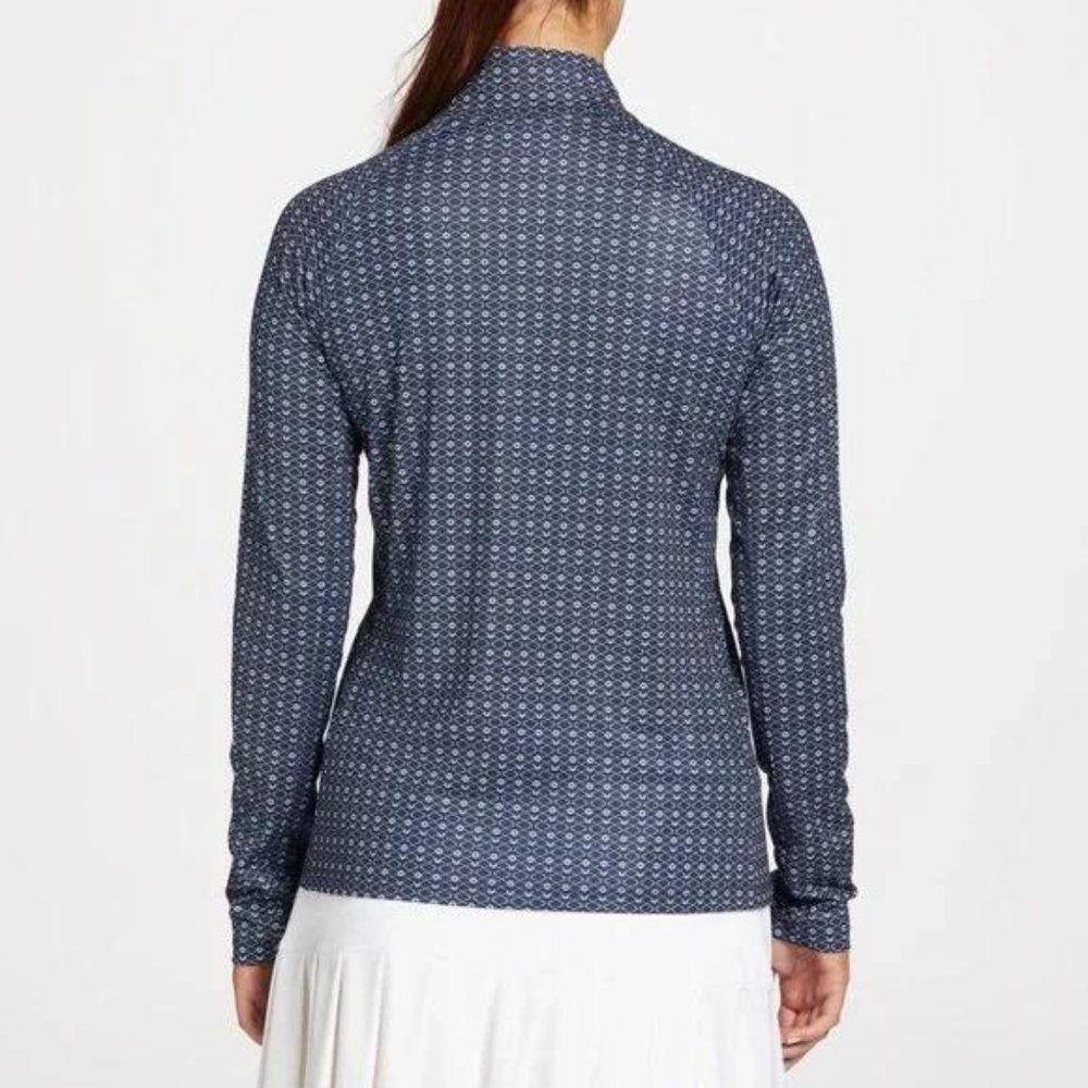 NWT Walter Hagen Women's Printed UV Long Sleeve Golf 1/4 Zip - Picture 3 of 7